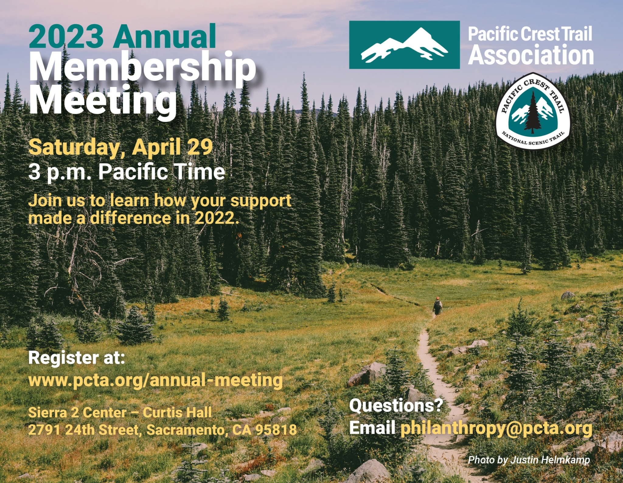 Events on the Pacific Crest Trail PCT Days, ADZPCTKO, presentations